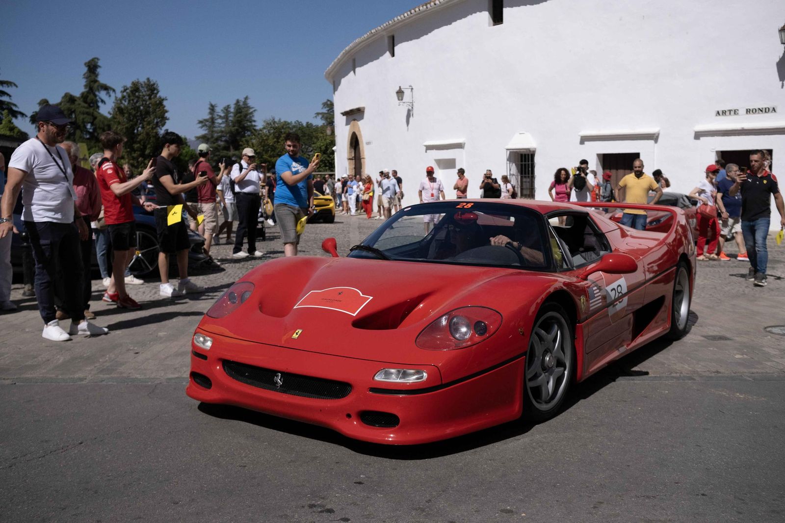 Ronda se llena de ferraris, en imágenes