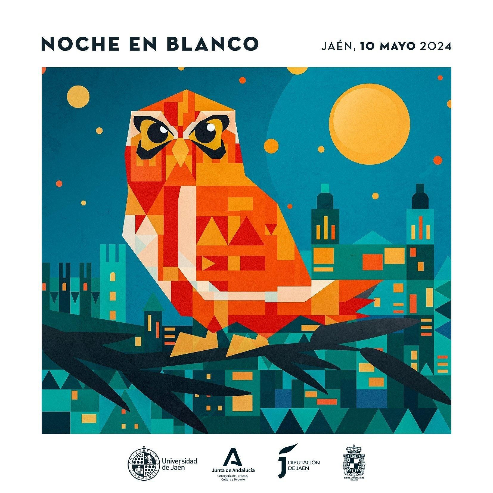 Un búho es protagonista del cartel elegido este año para el evento cultural callejero.