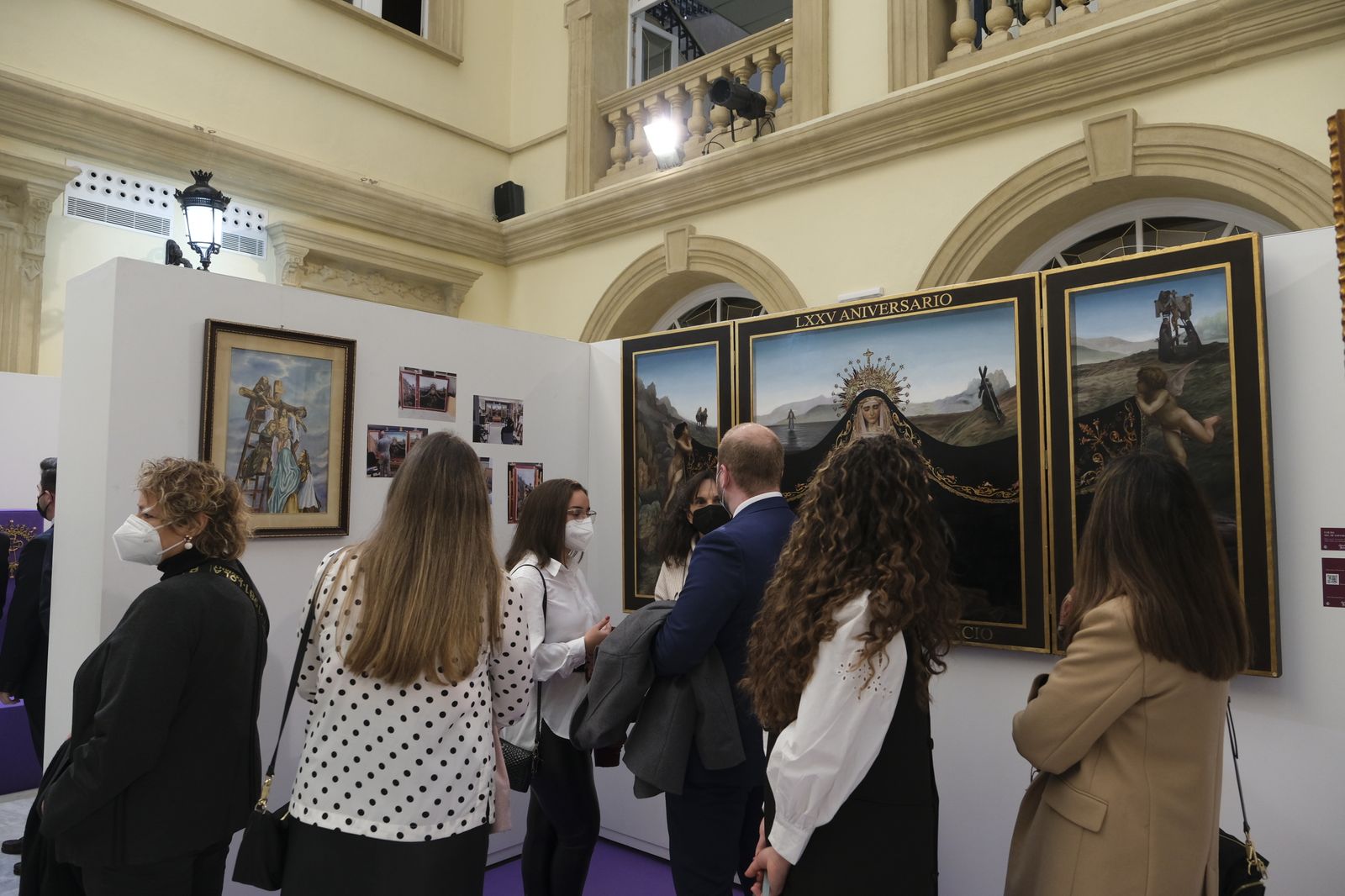 Imágenes exposición Cofradía del Silencio. Diputación de Almería