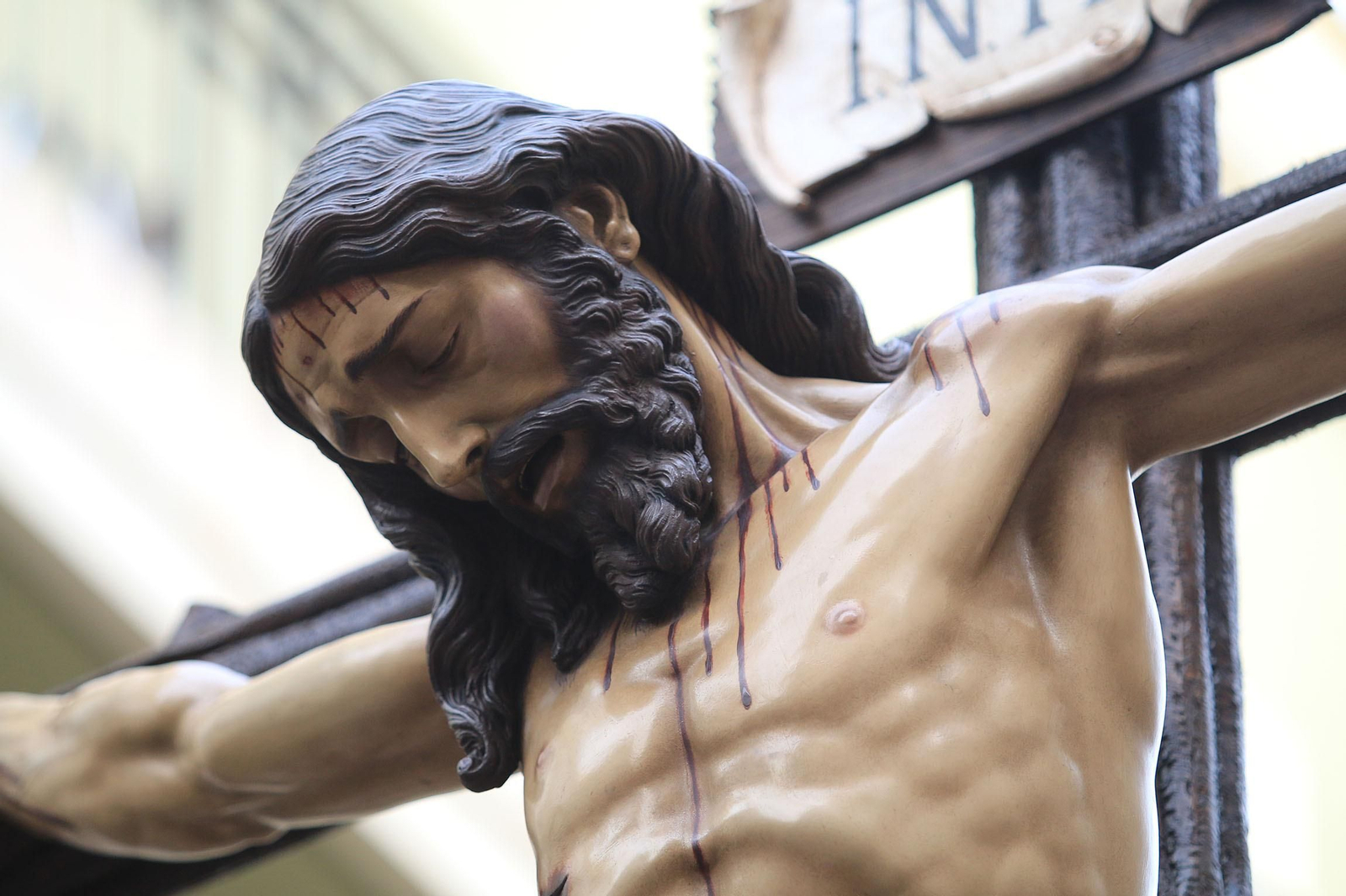 La procesión de Las Angustias, en imágenes