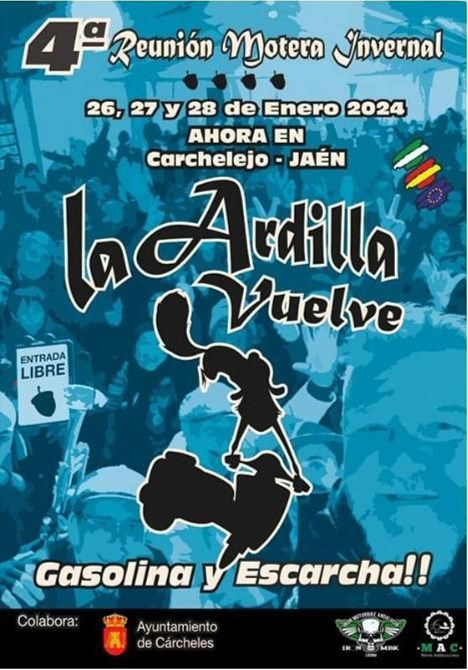 Cartel anunciador del evento del 26 al 28 de enero.