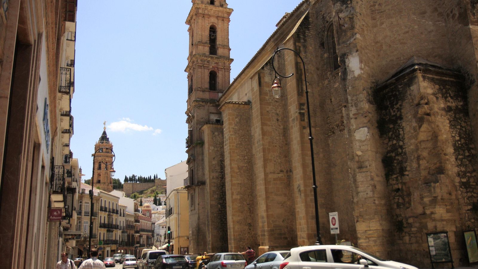 La curiosa y hermosas iglesia de San Agustín.