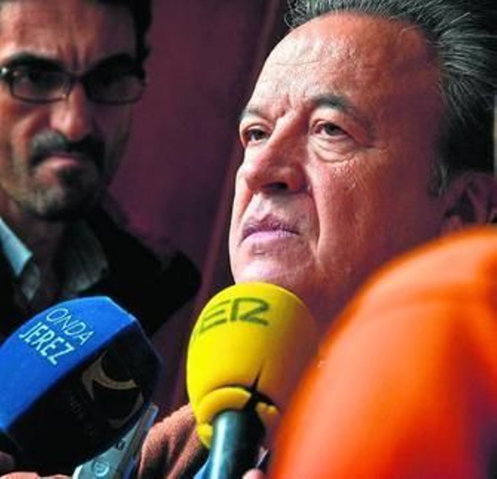 Pedro Pacheco, en una asamblea de Foro Ciudadano, en 2011.