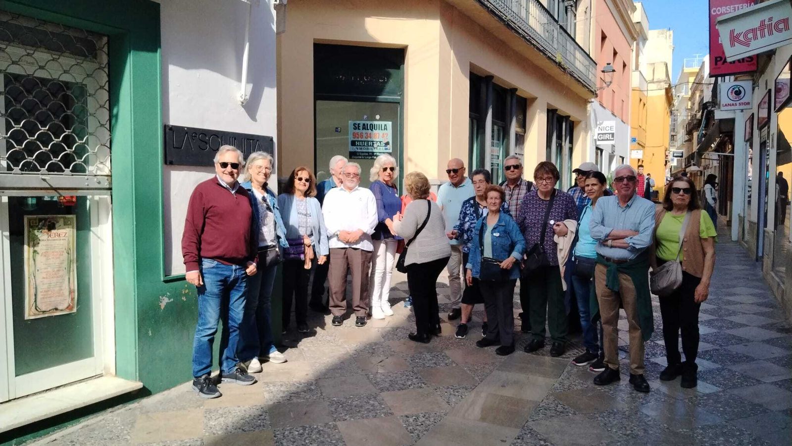 Algunos de los alumnos participantes.