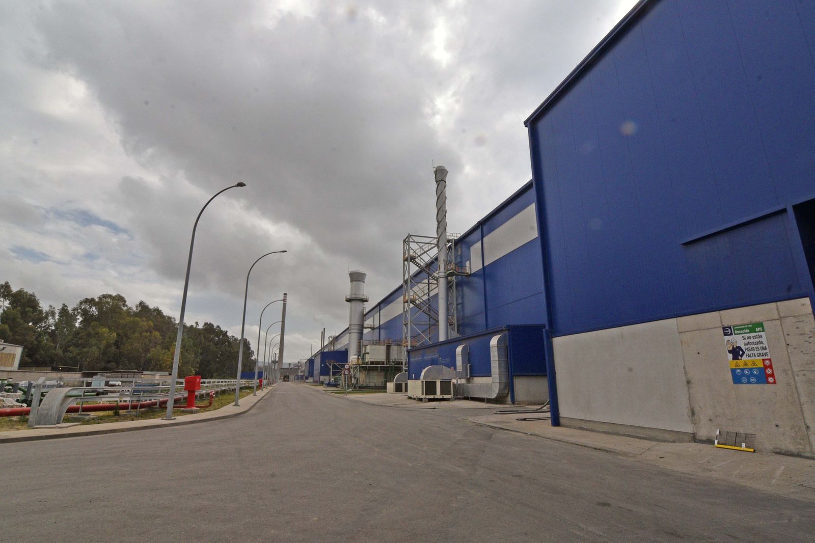 Sede de Acerinox en el Campo de Gibraltar