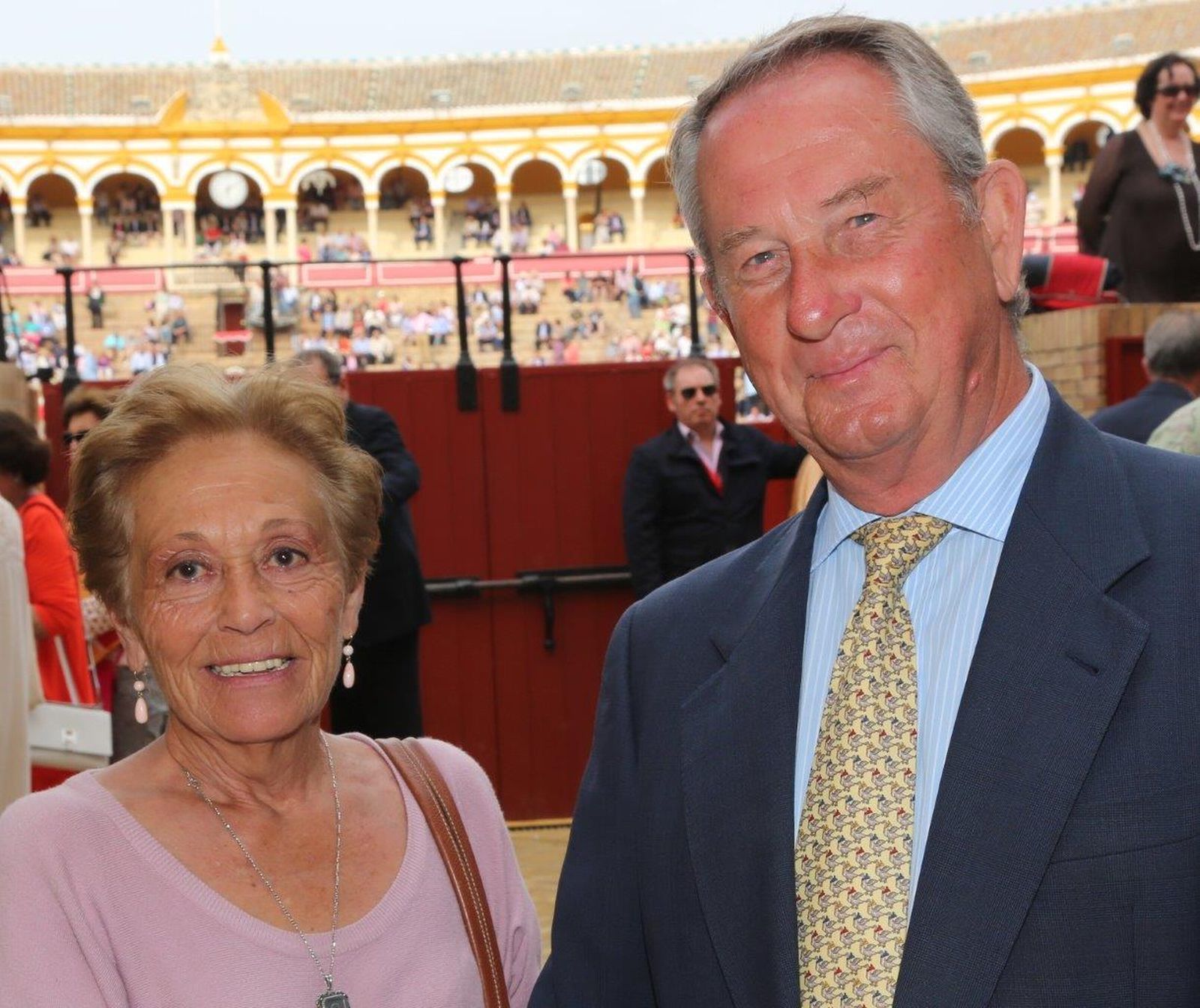 Coronel Manuel Villarreal y su esposa Aurora González