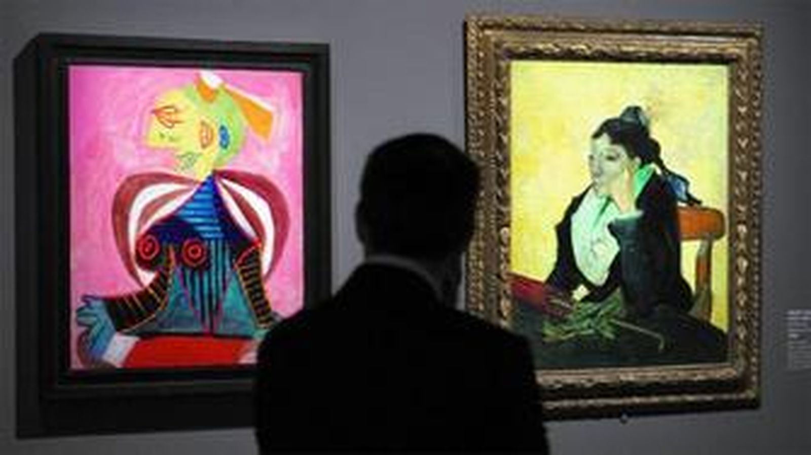 'Retrato de Lee Miller' de Picasso y 'Madame Guinoux' de Van Gogh, dos obras de la exposición parisina.