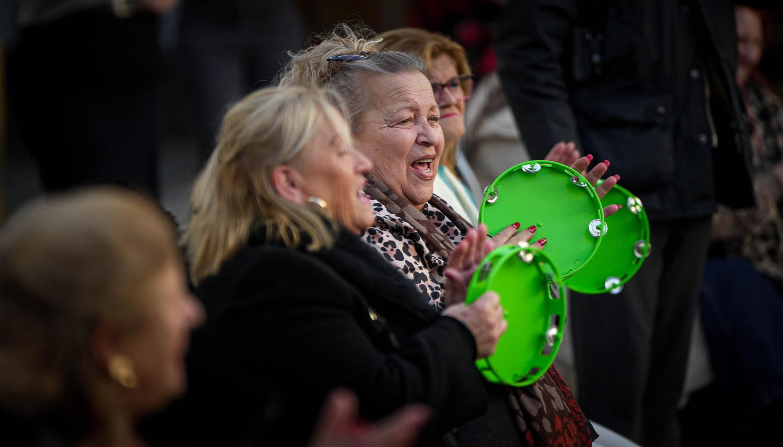 Imágenes de las zambombas del día 5 de diciembre en Jerez