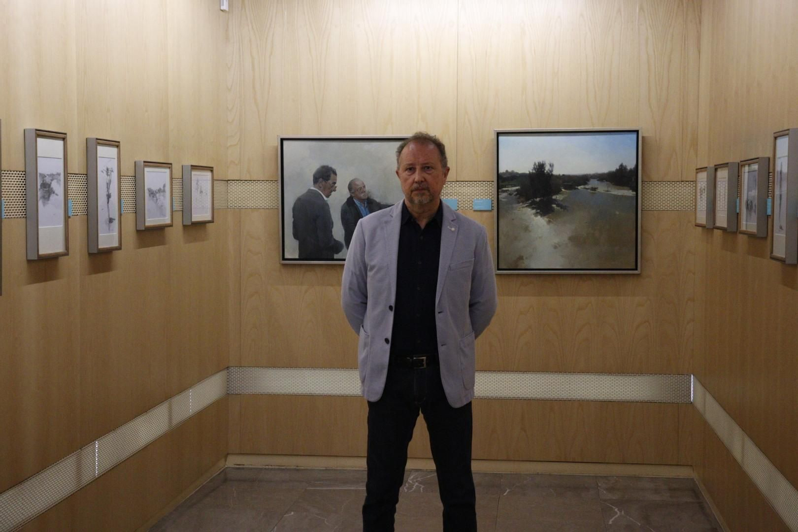 La exposición 'Dibujos preparatorios. Paisajes y Figuras' del Museo de Bellas Artes, en imágenes