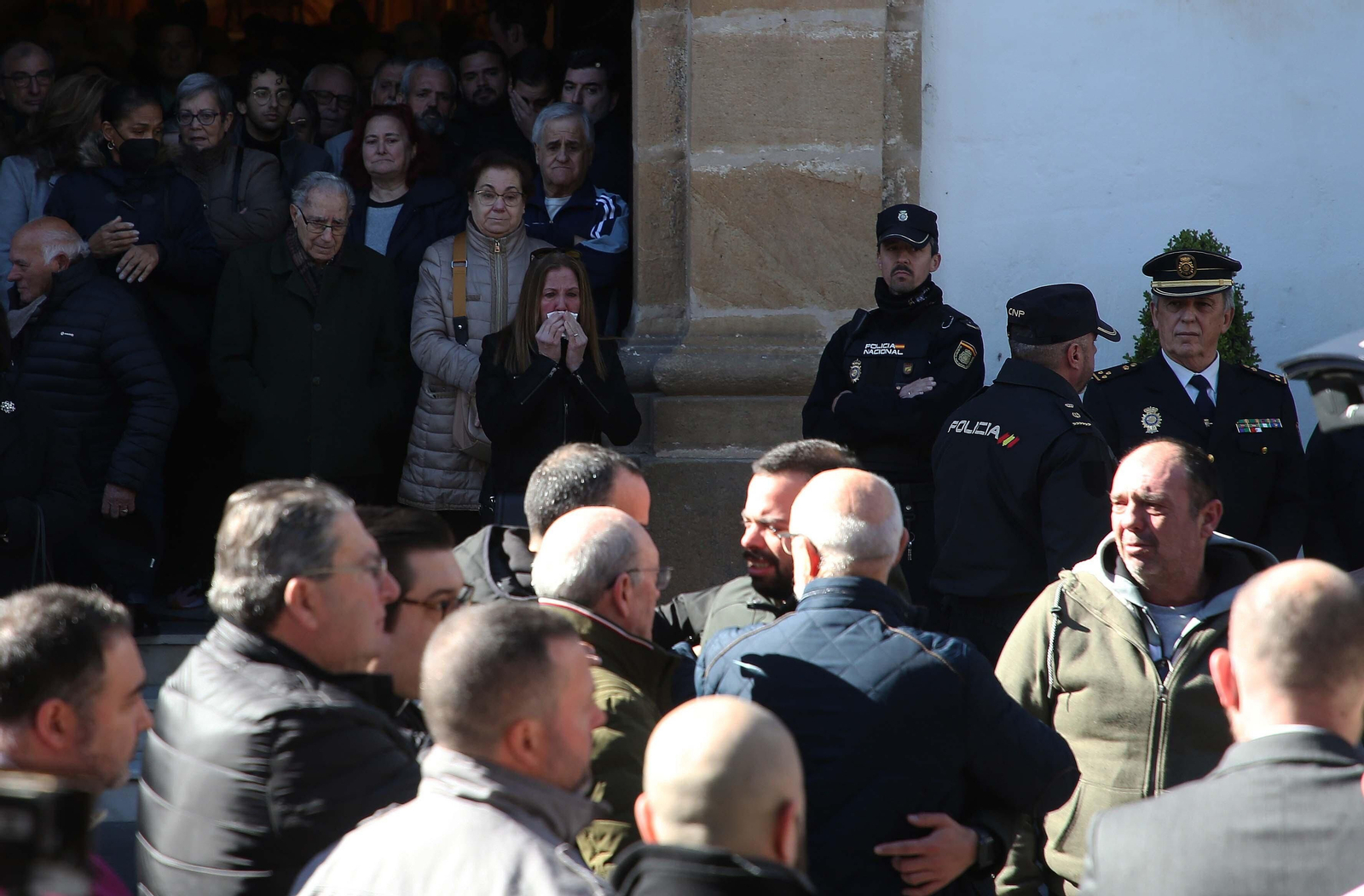Fotos del funeral de Diego Valencia en Algeciras