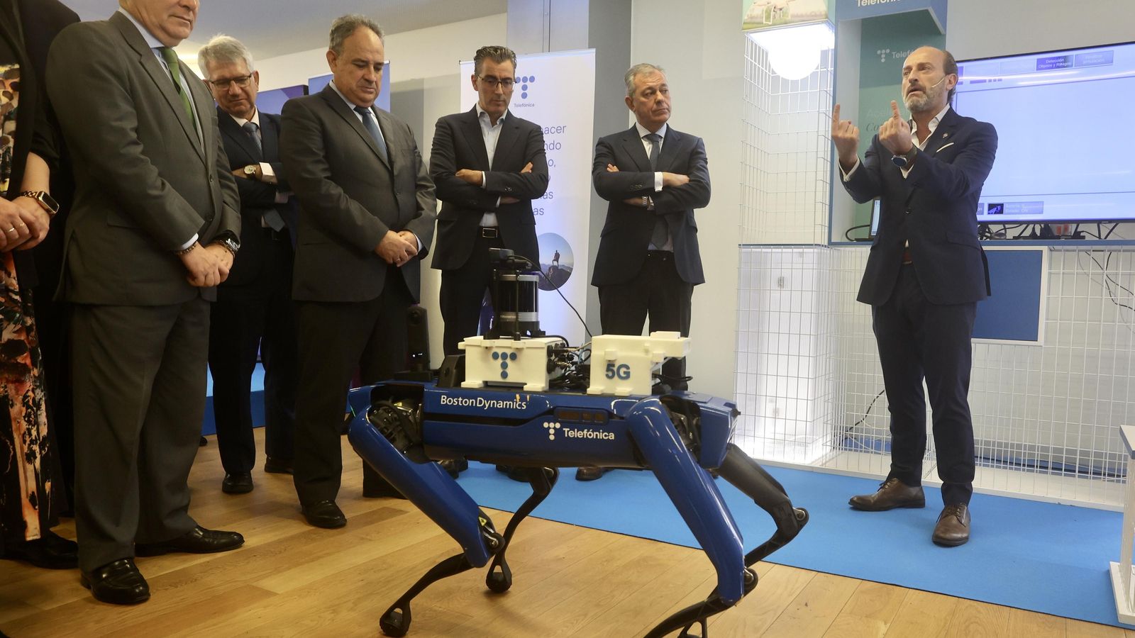 El perro robot Spot de Boston Dynamics.