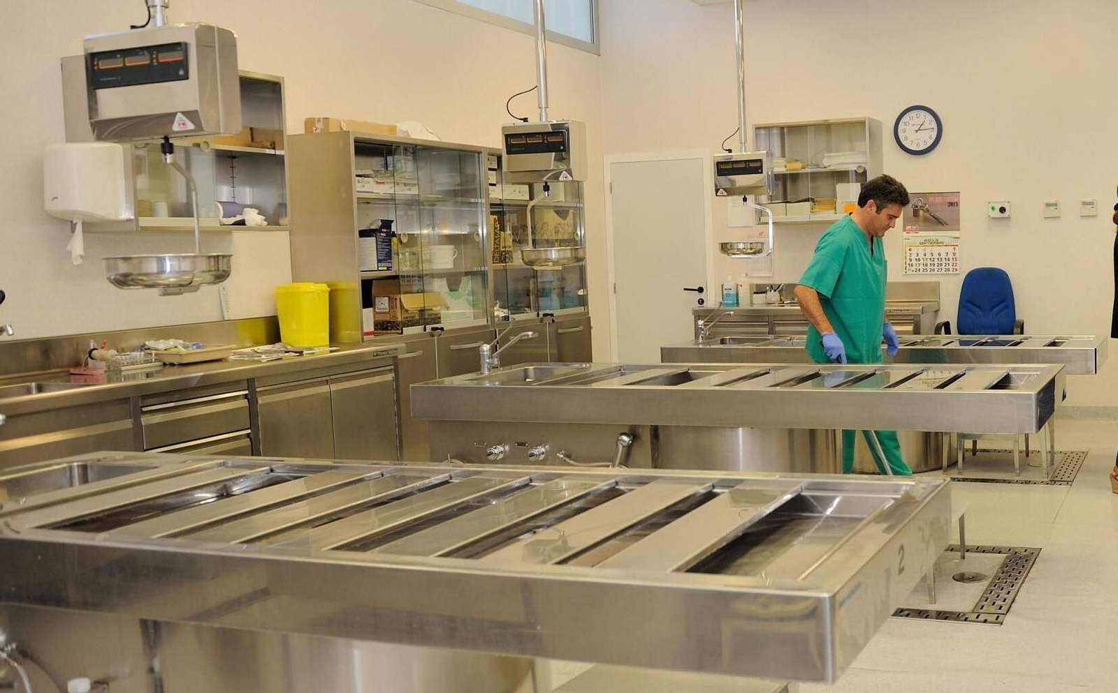 Laboratorio forense de un Instituto de Medicina Legal de Sevilla.