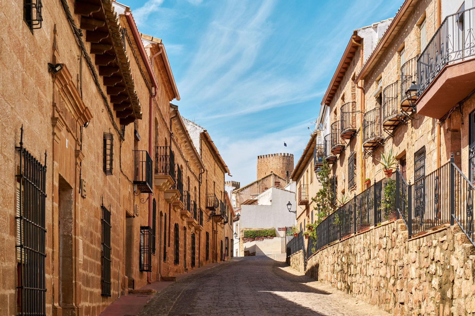 Casco histórico de Baños de la Encina.