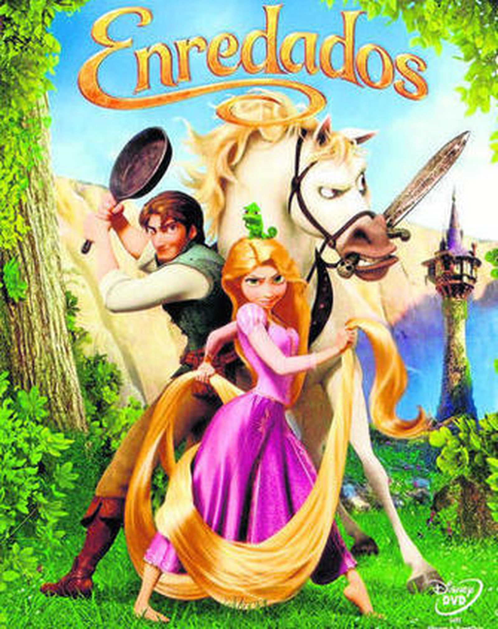 Cartel de la película 'Enredados' dirigida al público infantil.