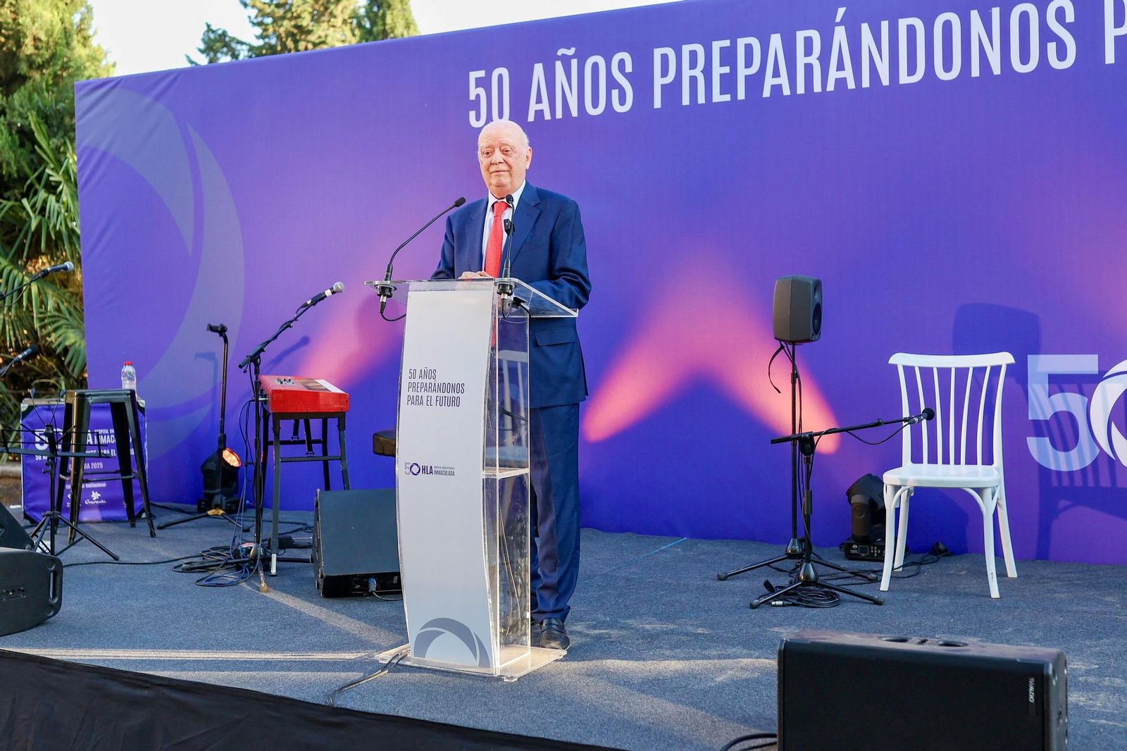 Las mejores imágenes del cincuentenario del Hospital Universitario Inmaculada de Granada