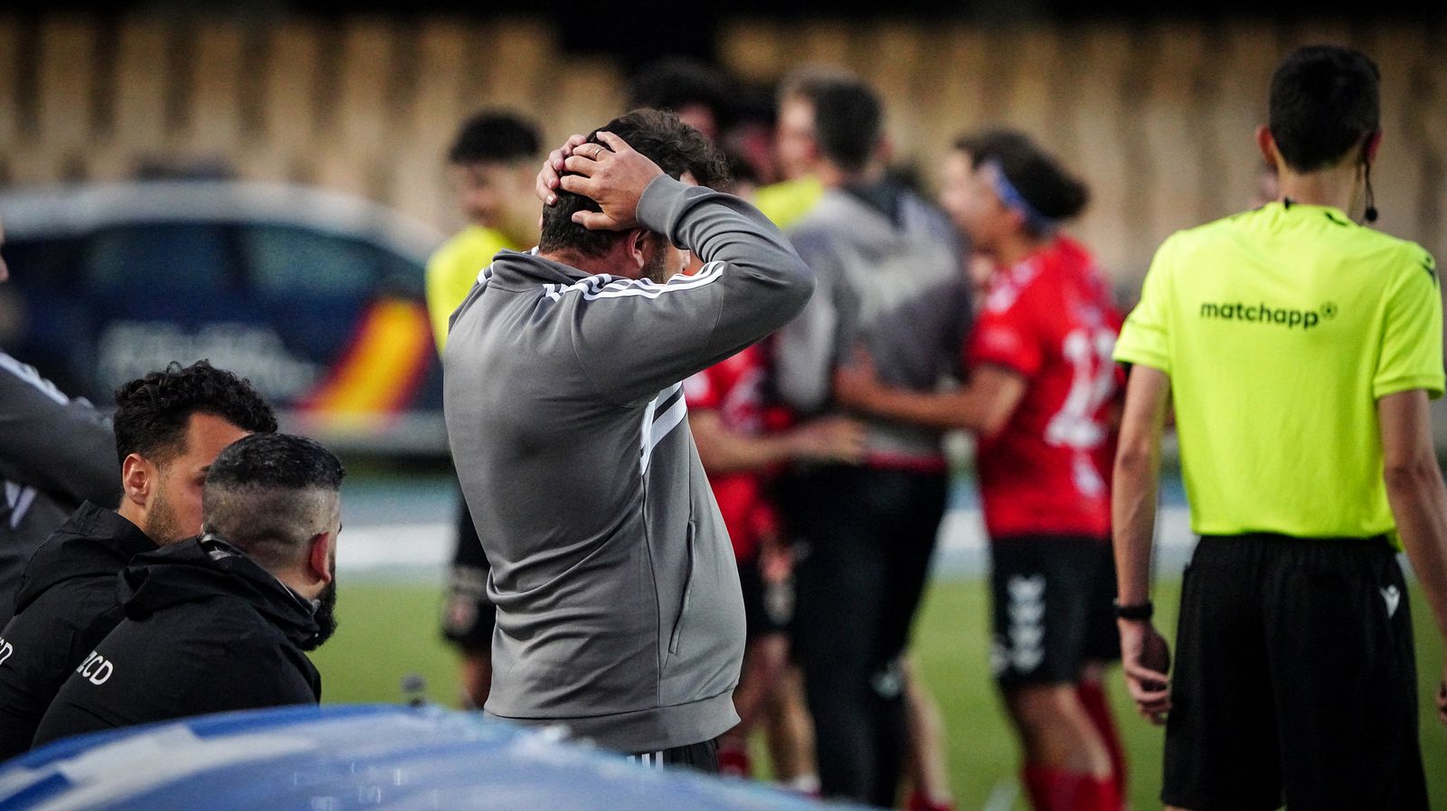 Partido del Xerez CD - Cartaya (0-2)