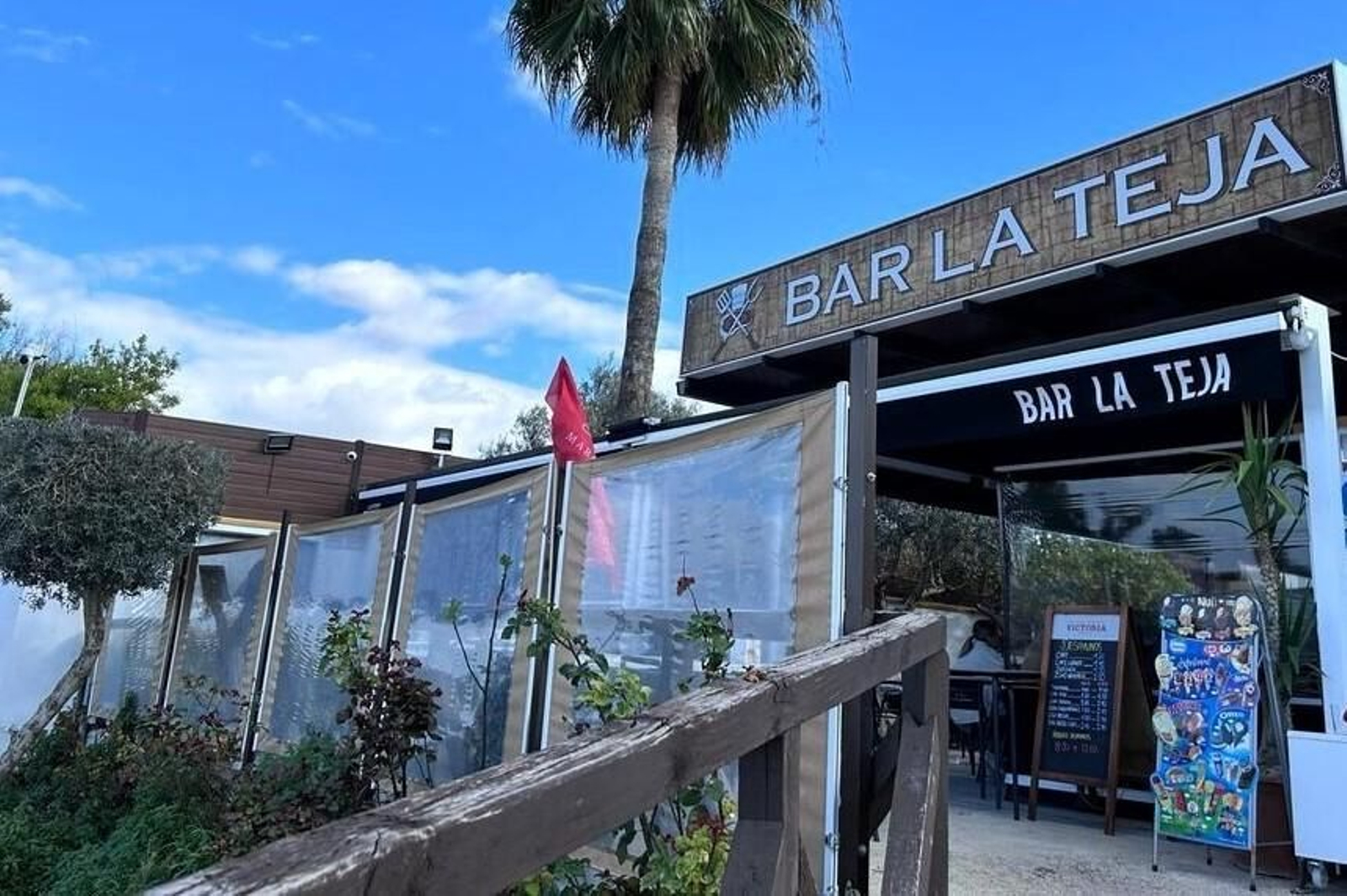 Bar la Teja, en Jerez.