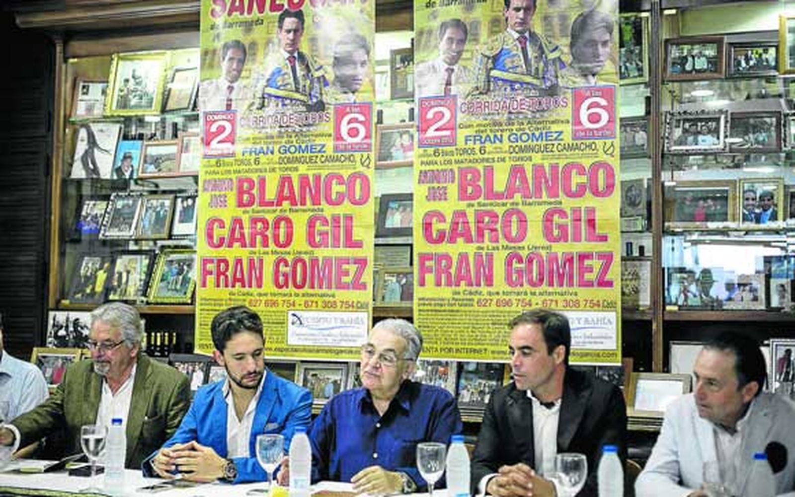 La afición taurina de Cádiz arropa a Fran Gómez en su alternativa