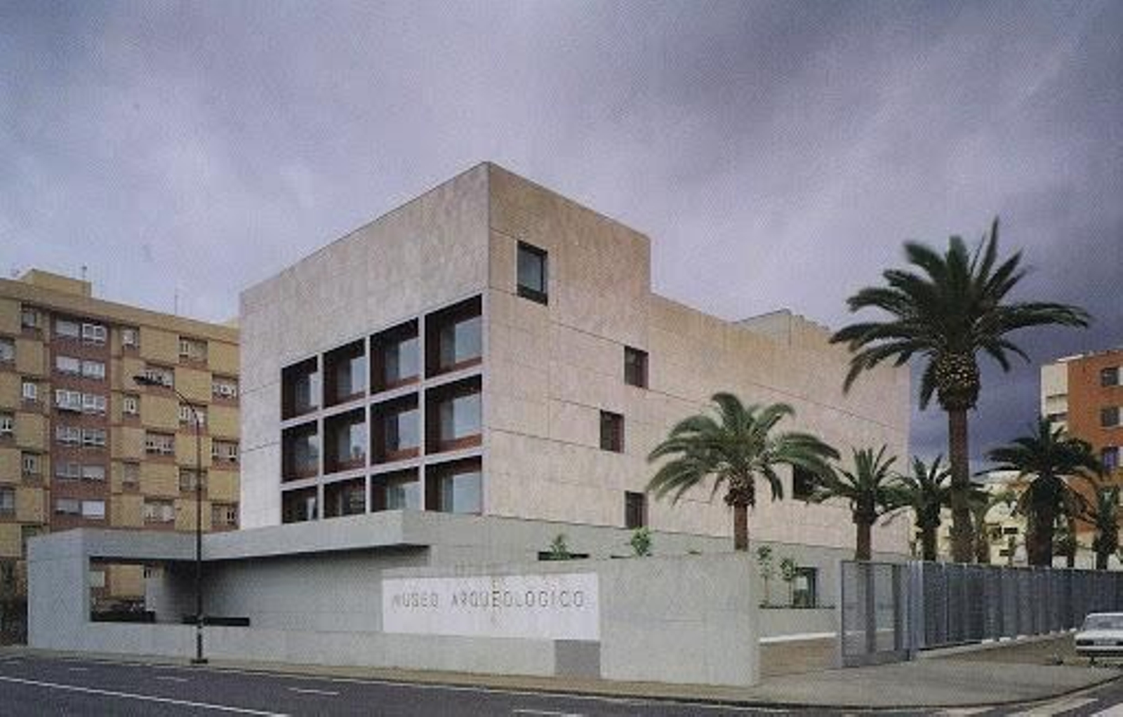 Vista panorámica del Museo de Almería.