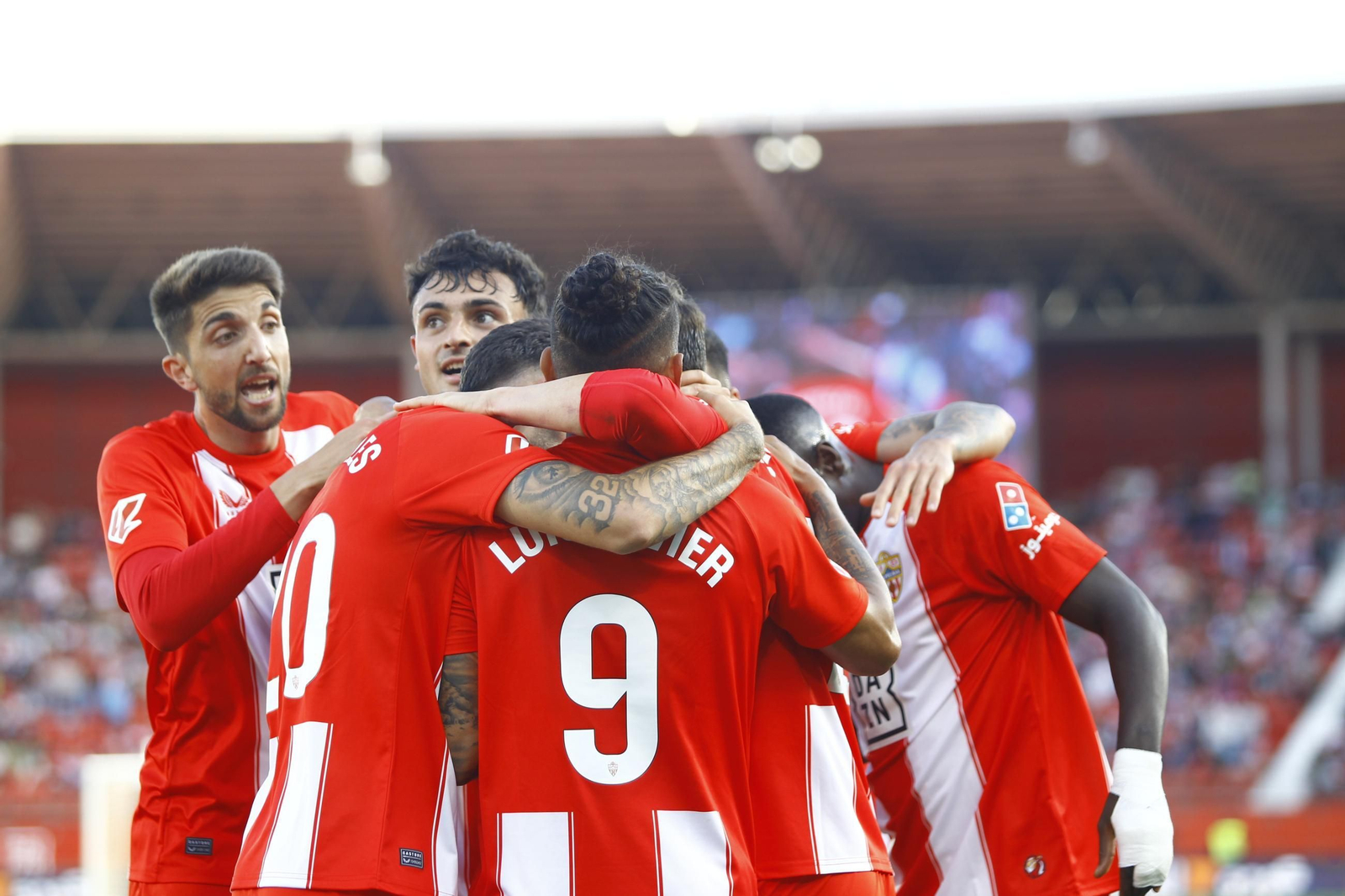 El U.D. Almería-C.D. Eldense, en imágenes