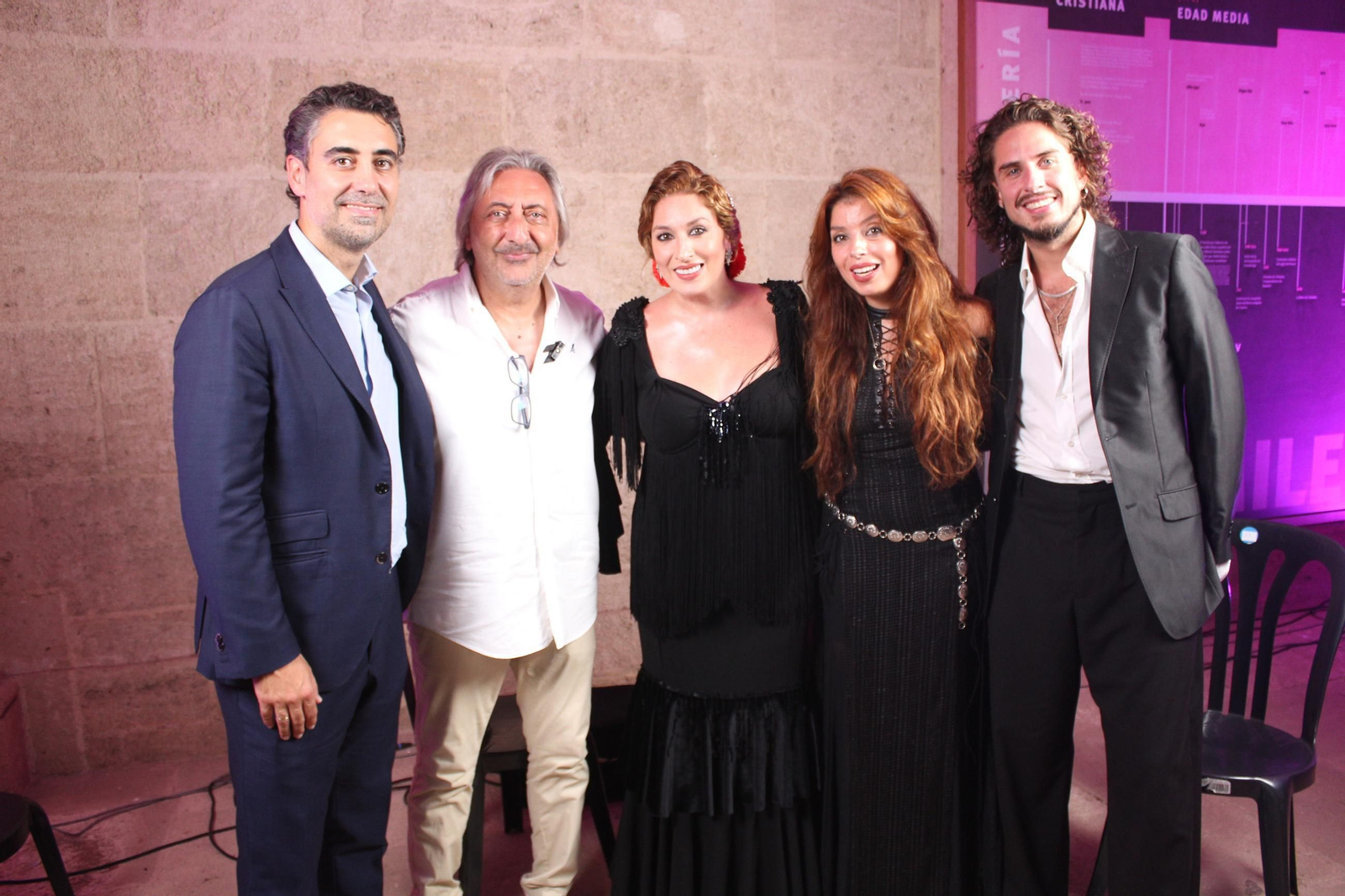 Joaquín Pérez de la Blanca, Juan Carmona y los hermanos Estrella, Soleá y Kiki Morente.