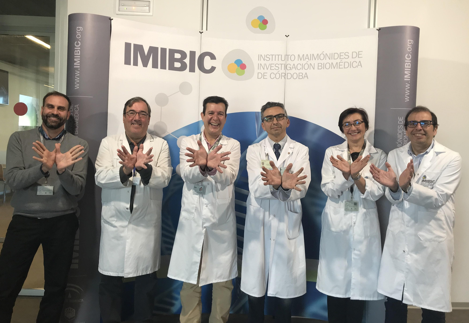 Investigadores del Imibic pertenecientes a grupos que estudian enfermedades raras.