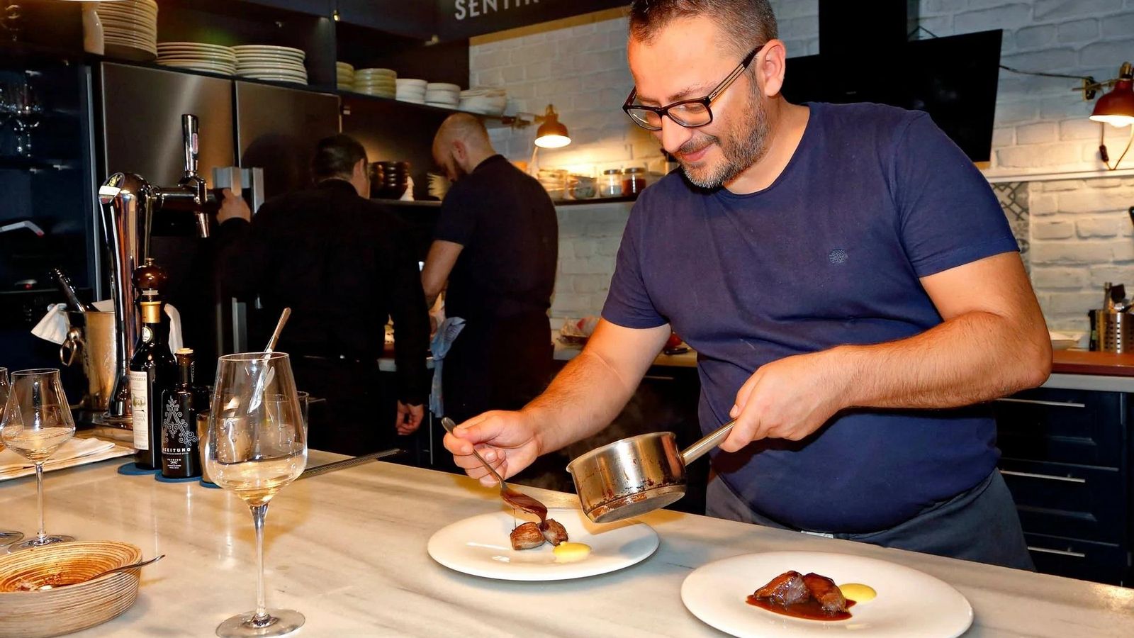 El chef Pedro Sánchez, creador de Bagá.