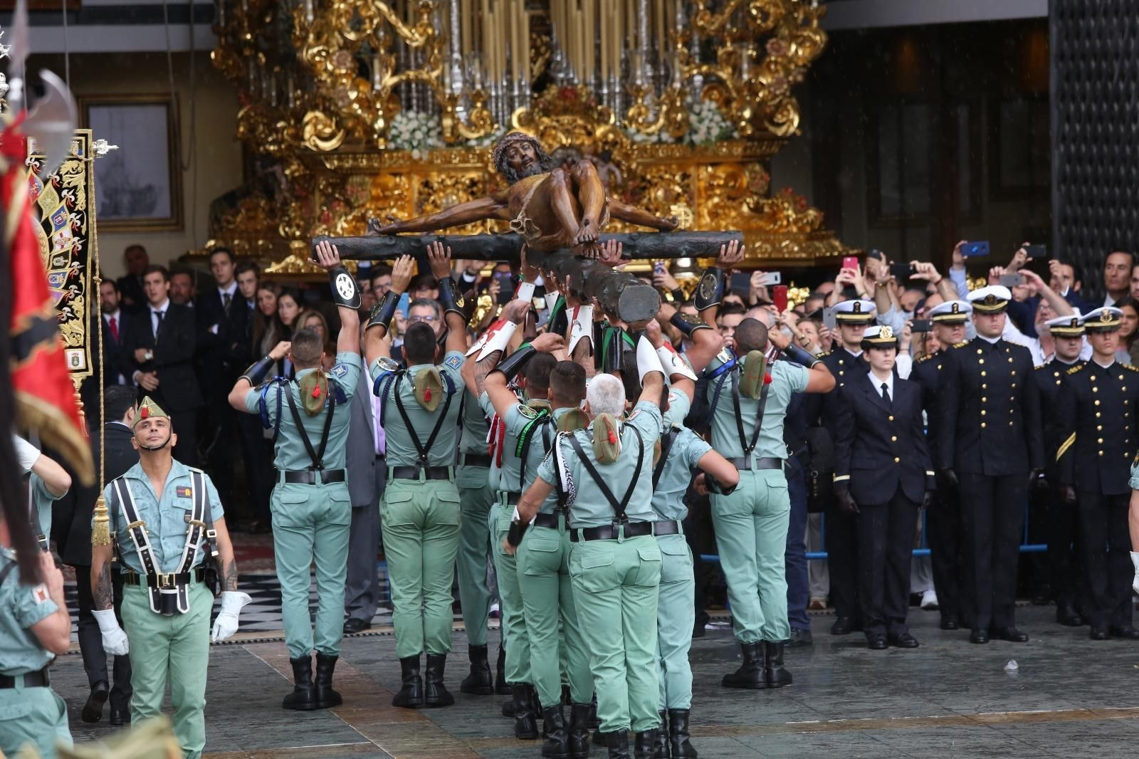Las fotos del desembarco de la Legión en Málaga