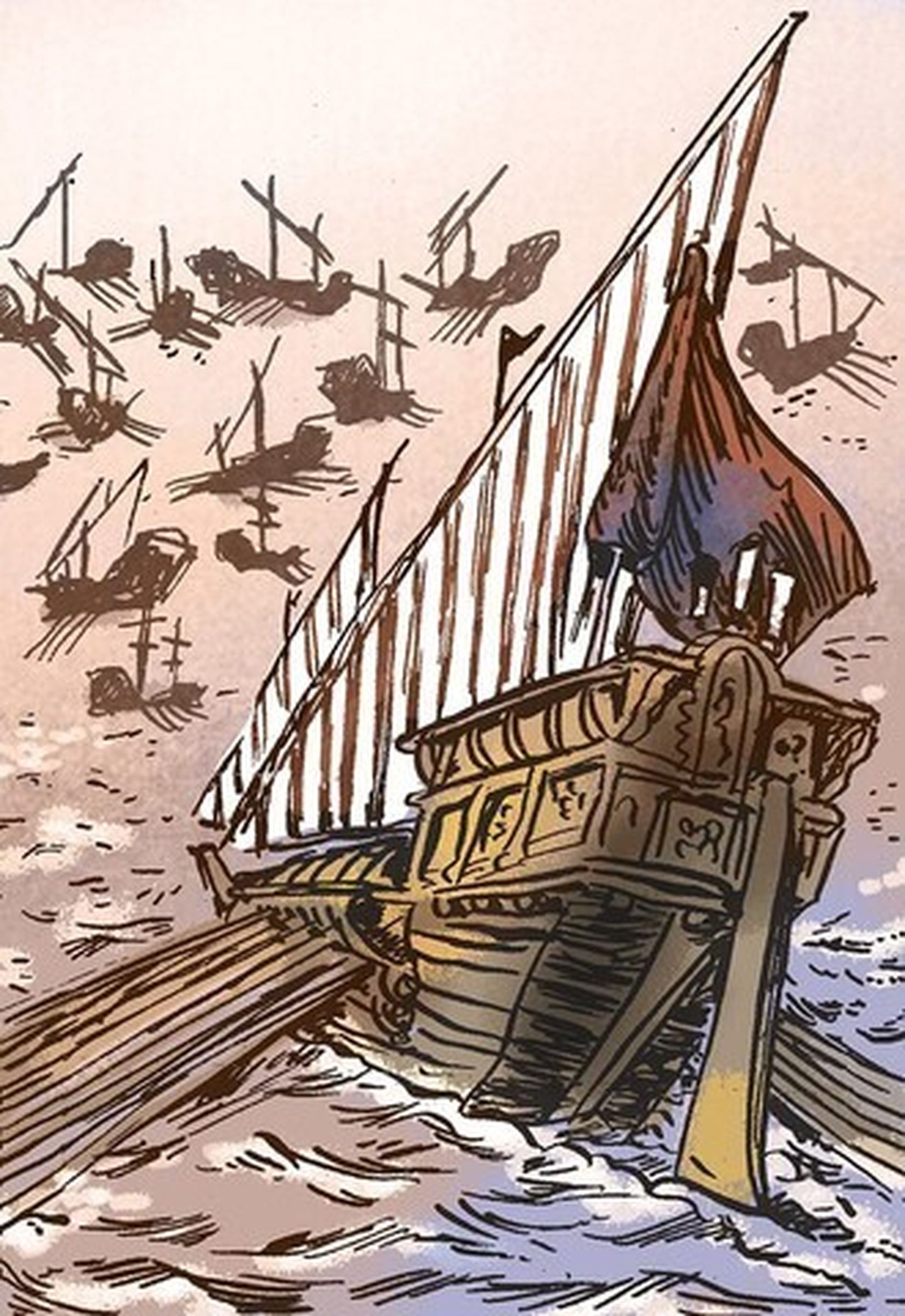 Lepanto, el otro mar rojo