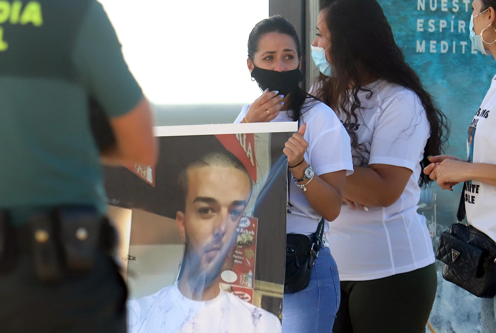 Imágenes de la llegada al juzgado de Ayamonte de uno de los principales imputados del crimen de Cartaya