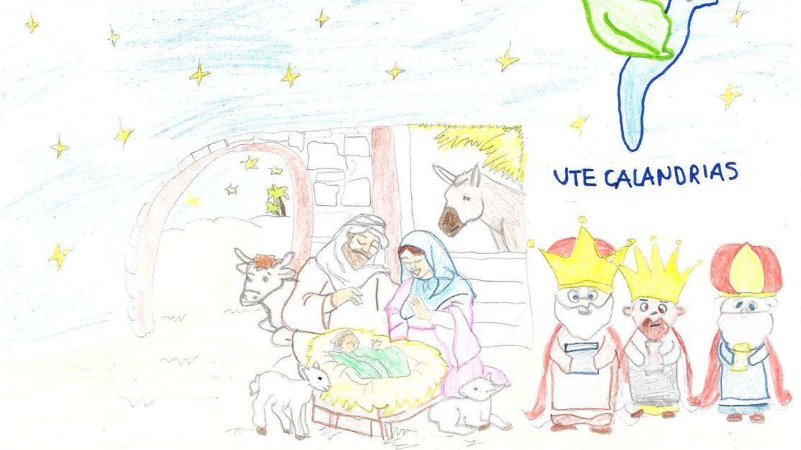 Felicitación ganadora de la categoría de 10 a 12 años, de Coraima Garrido Vergel.