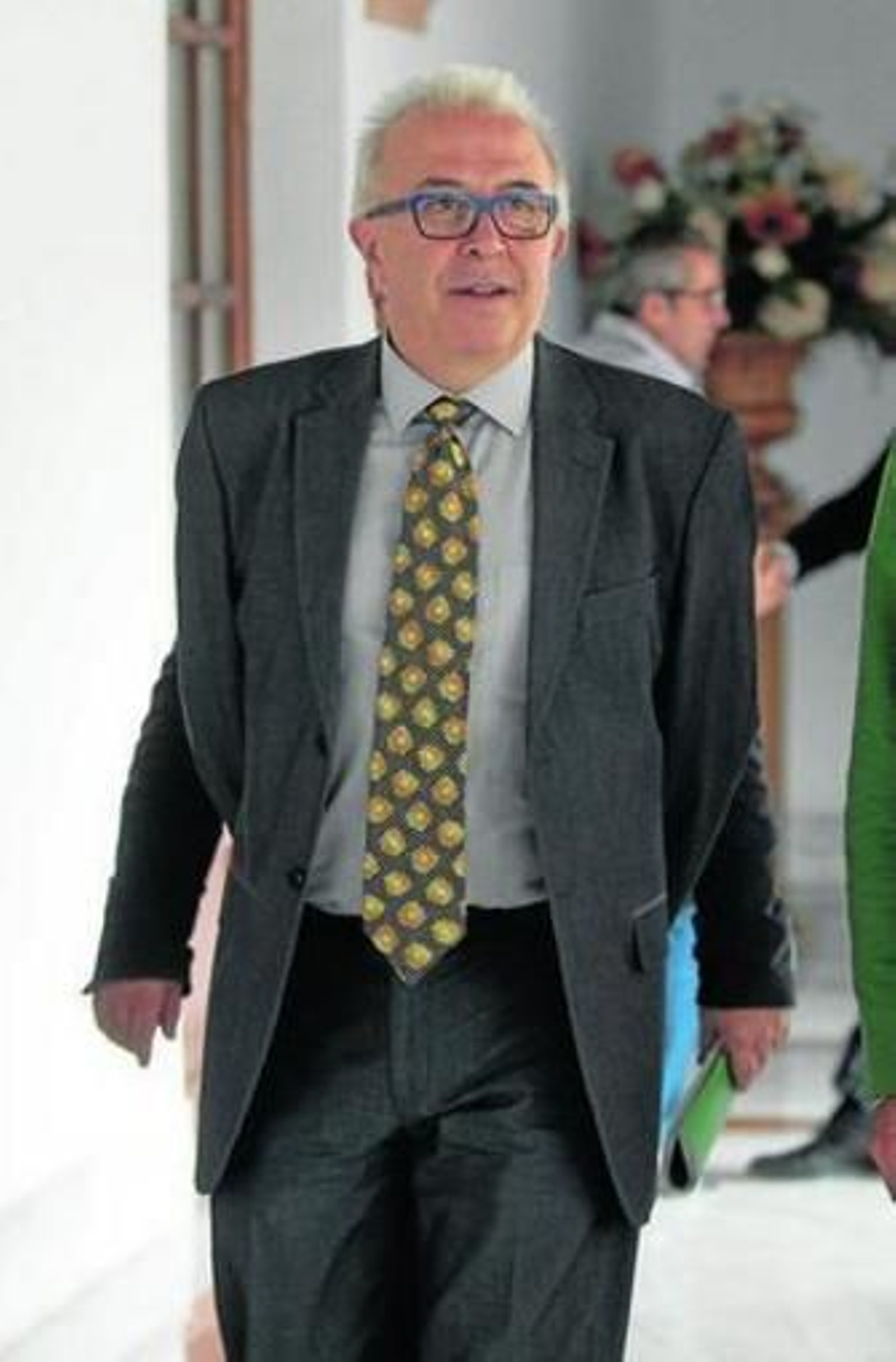 José Sánchez Maldonado, ayer en el Parlamento.