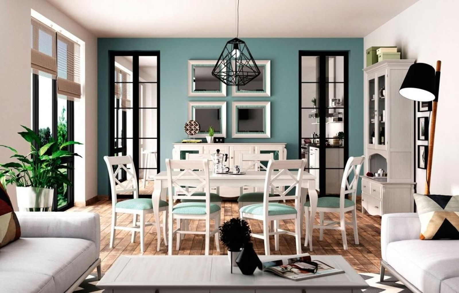 Uno de los comedores de la empresa lucentina Grupo Seys.