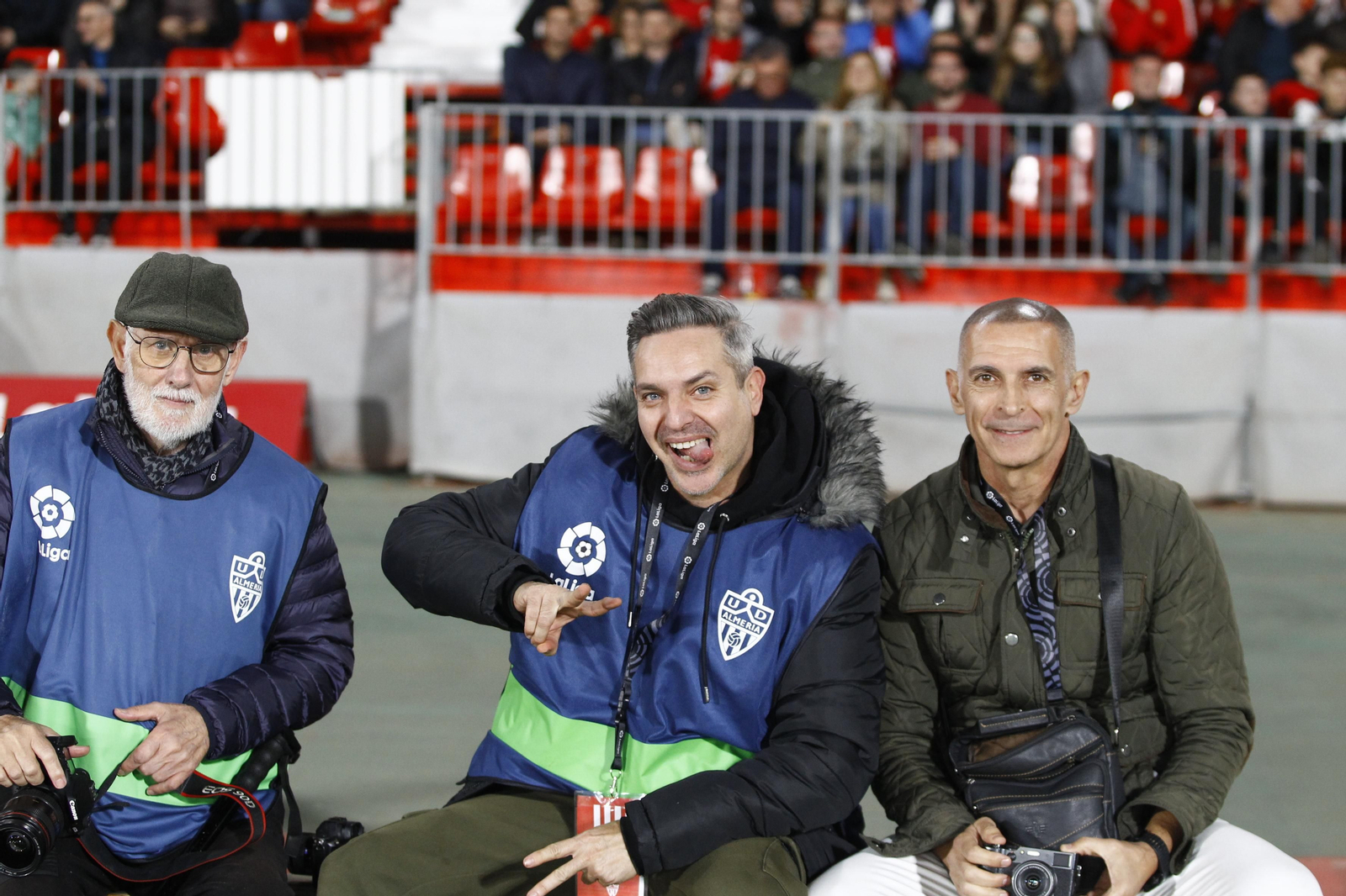 Imágenes del partido homenaje al 'eterno' capitán de la U.D. Almería, José Ortiz