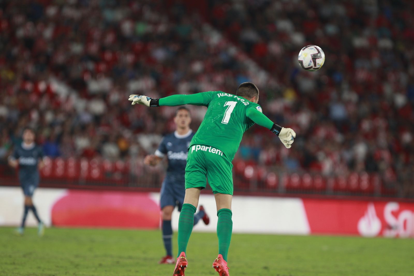 Imágenes del partido de fútbol U.D. Almería-Girona F.C.