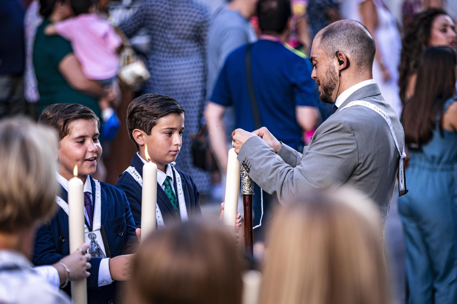 Las imágenes de la procesión de la Virgen del Carmen en Cádiz