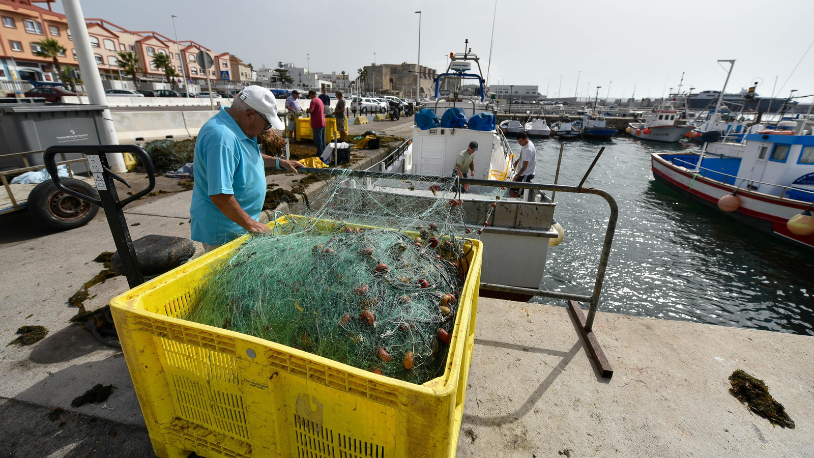 Las fotos del puerto pesquero de Tarifa