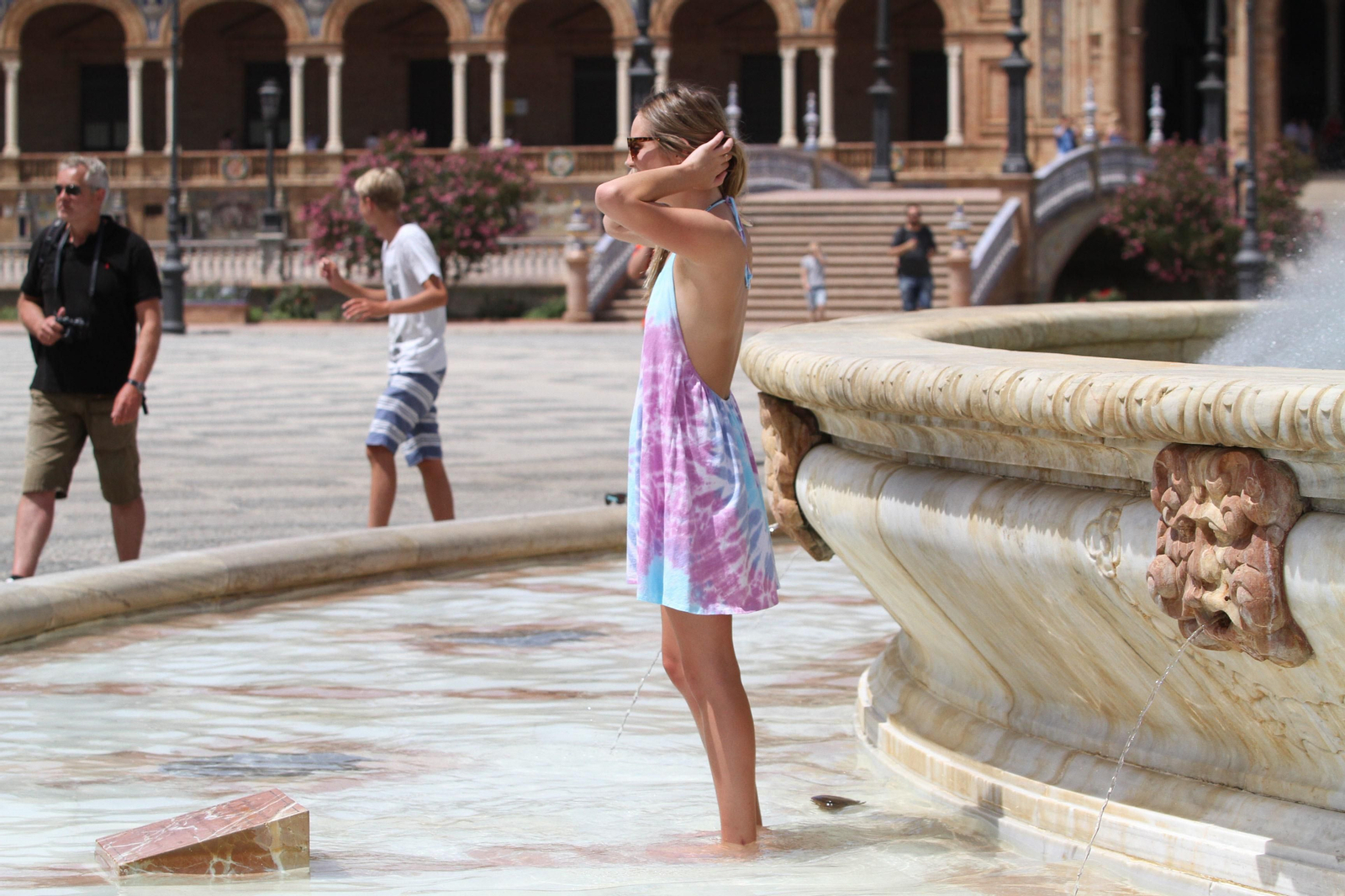 La ola de Calor en Sevilla