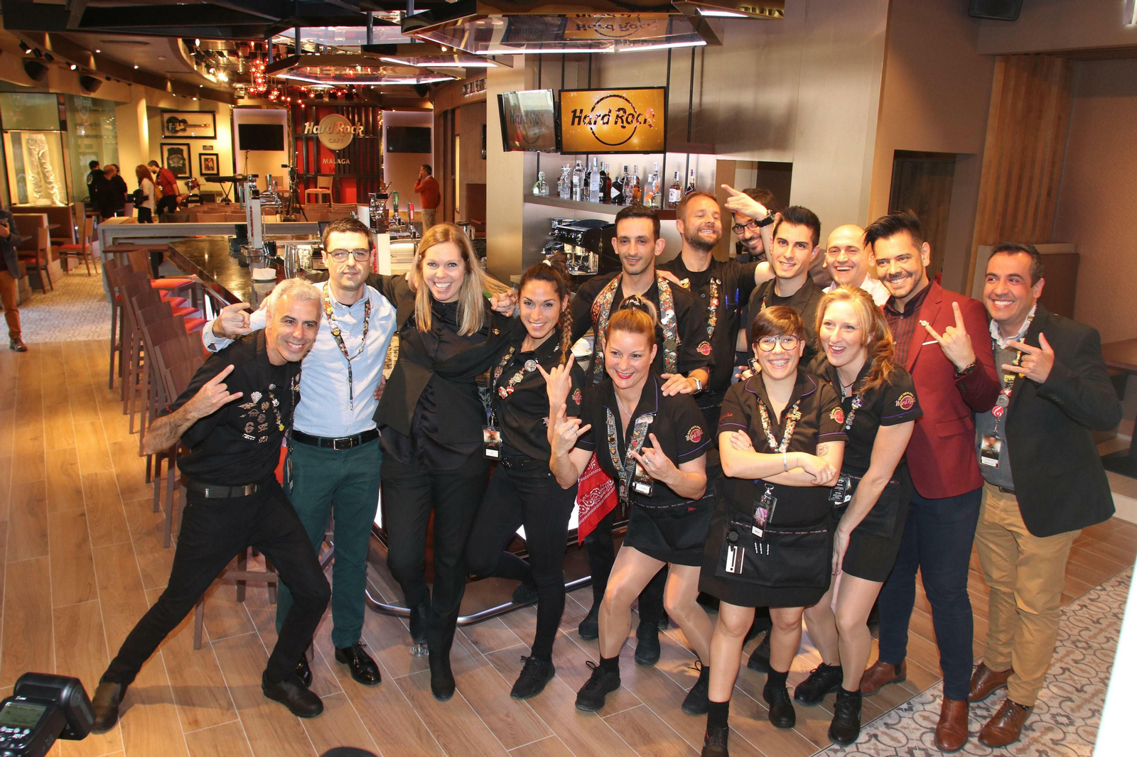 Las imágenes del Hard Rock Café en Muelle Uno de Málaga