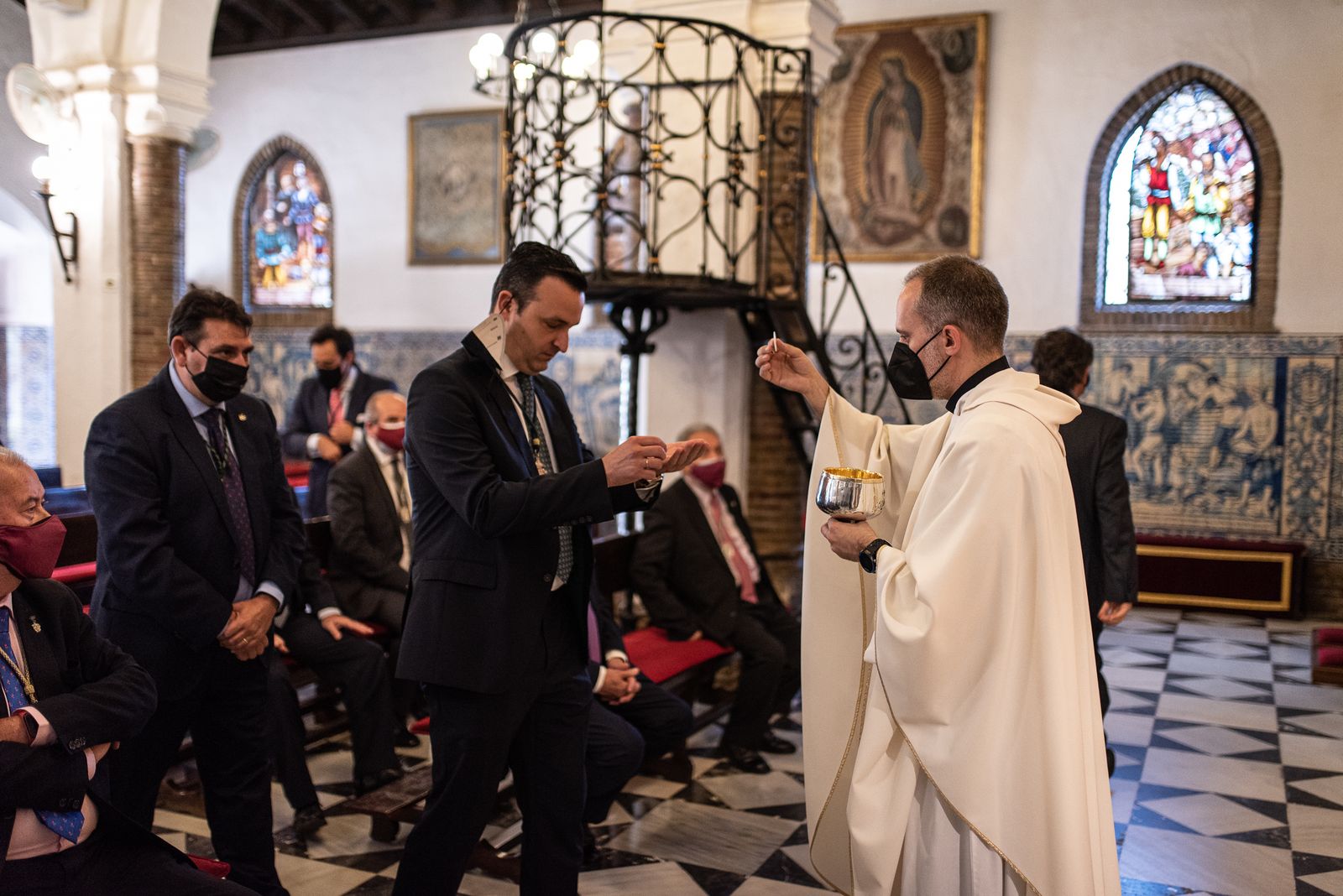 Imágenes de la toma de posesión de la junta del consejo de hermandades
