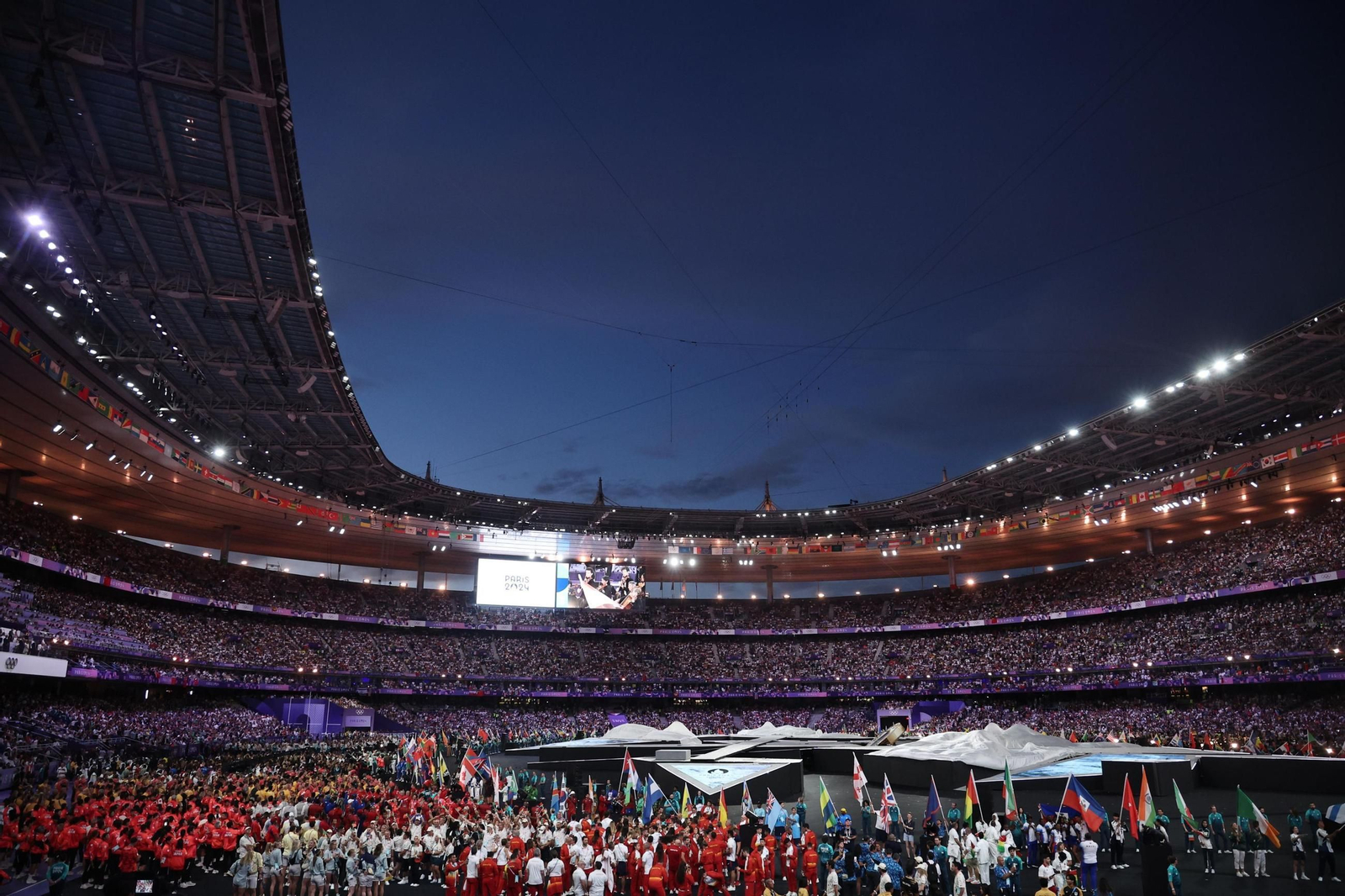 Las fotos de la ceremonia de clausura de los Juegos Olímpicos París 2024