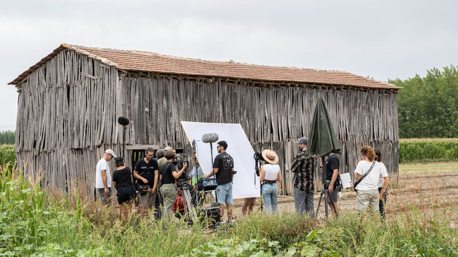 Rodaje de la pelicula 'Secaderos'