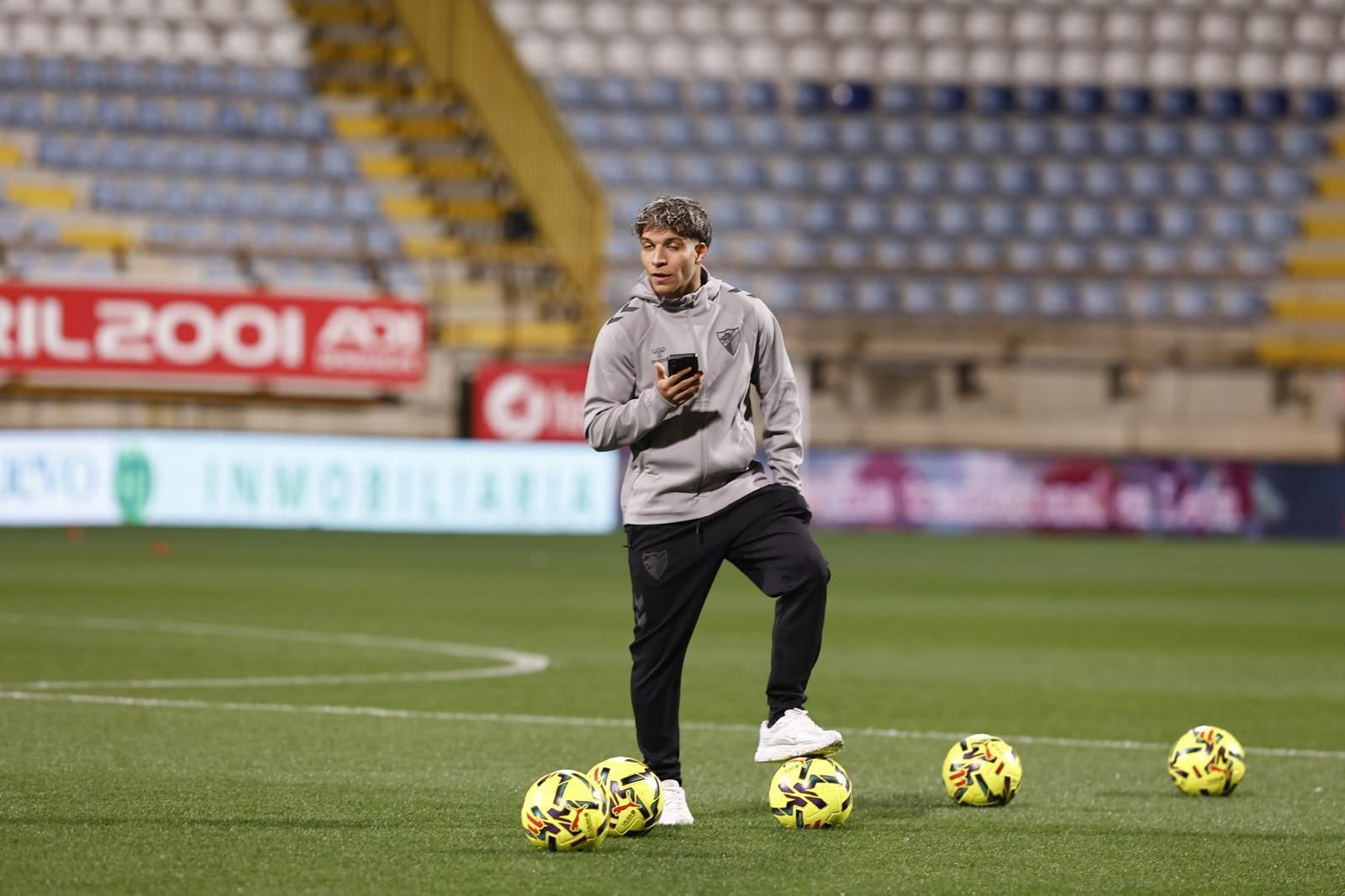 Cultural Leonesa-Málaga CF: Las fotos del partido