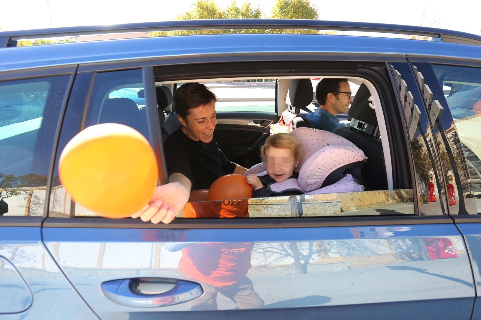 Caravana de coches contra la ley Celaá en Jerez