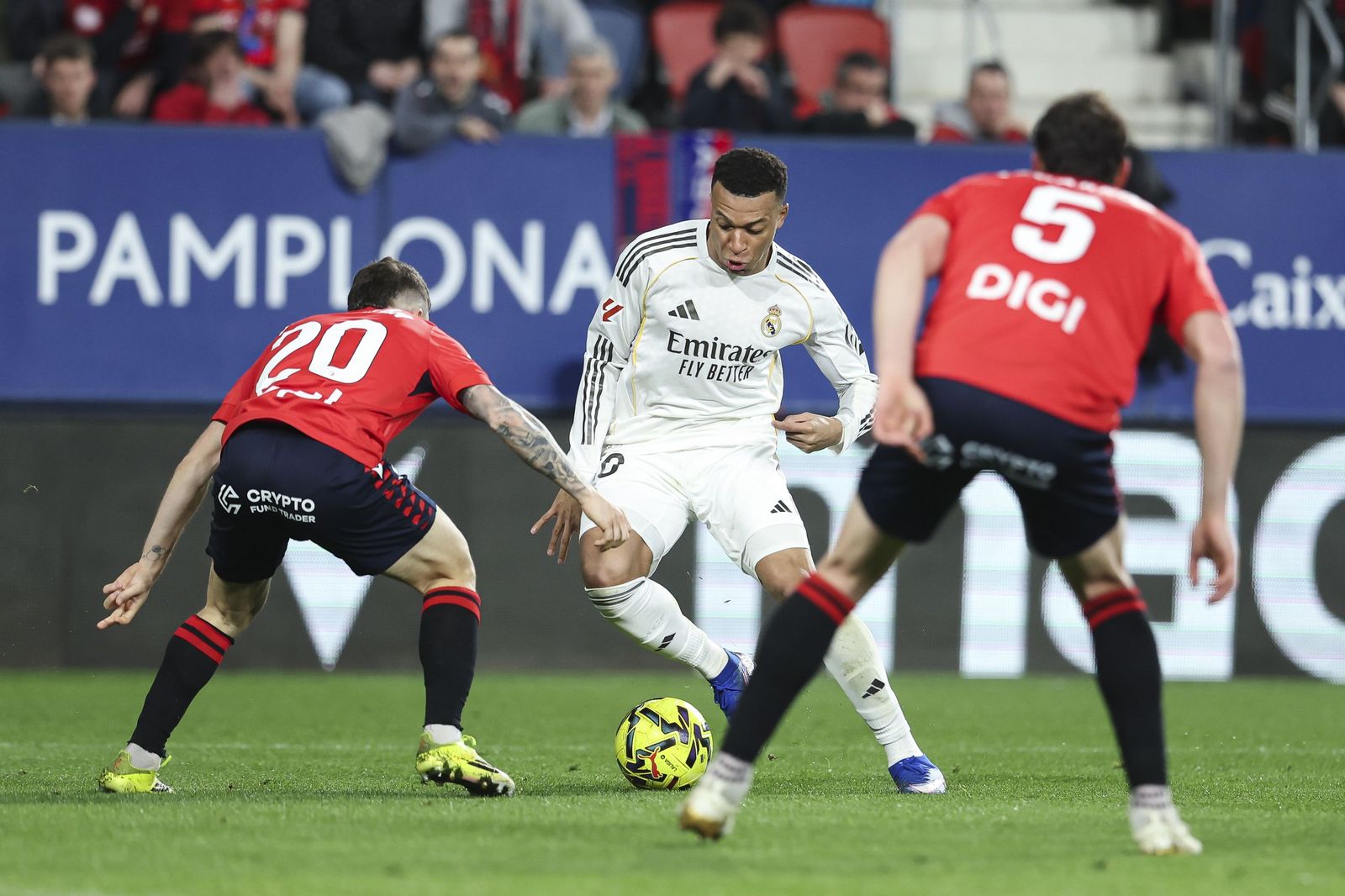 Las fotos de la derrota del Real Madrid contra Osasuna