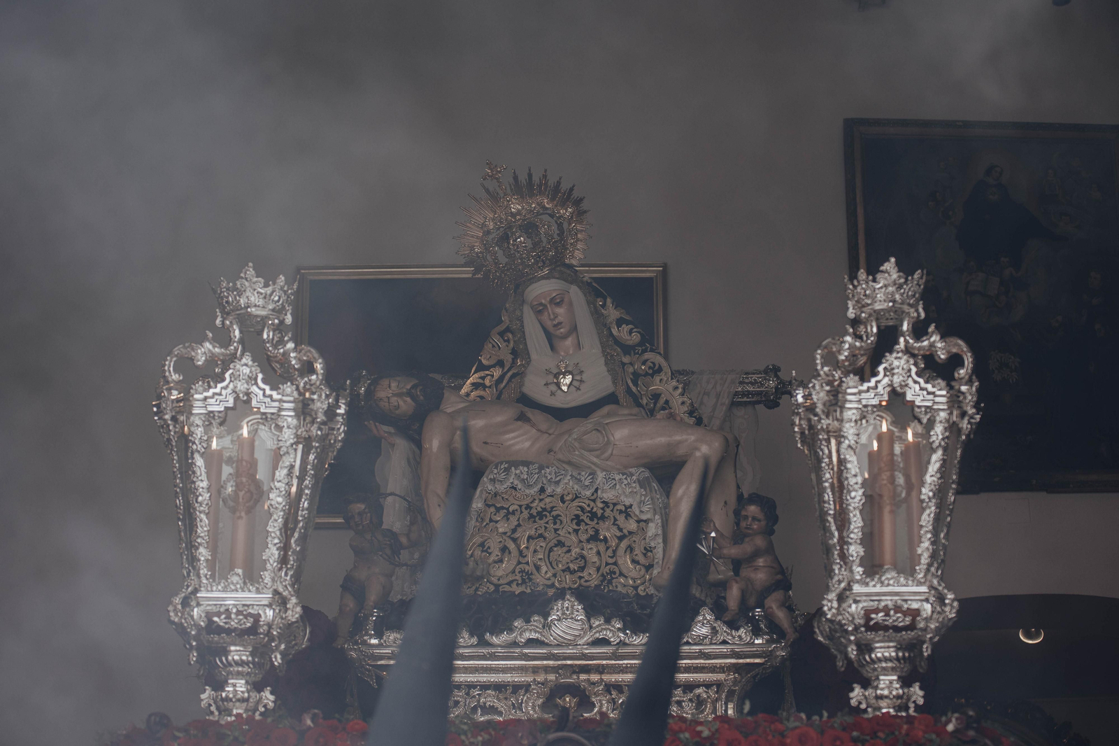 las imágenes de la Hermandad de los Servitas en la Semana Santa de Sevilla 2023