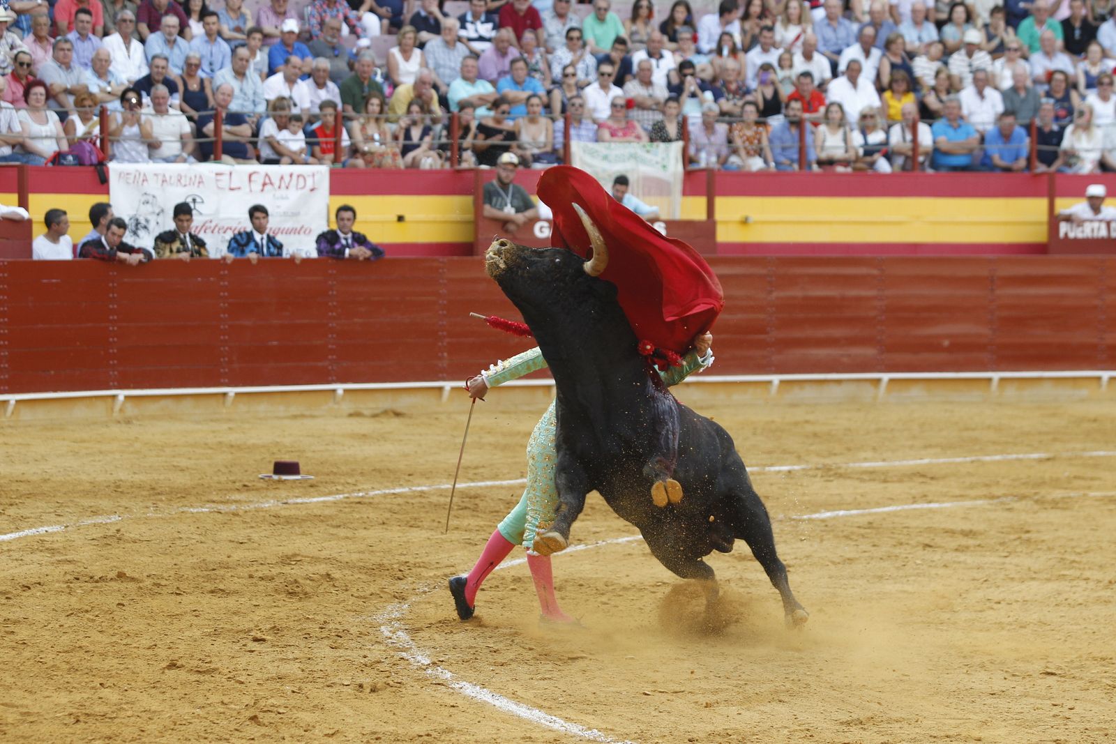 Fotogalería corrida de toros Roquetas de Mar. El Fandi, Castella, Cayetano.