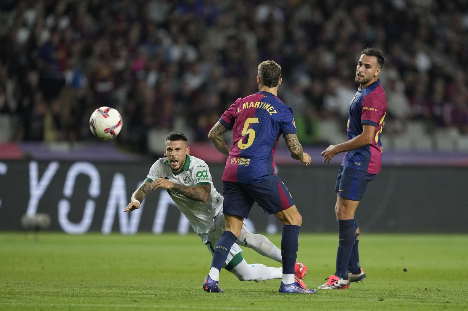 Las mejores fotos del Barcelona-Getafe