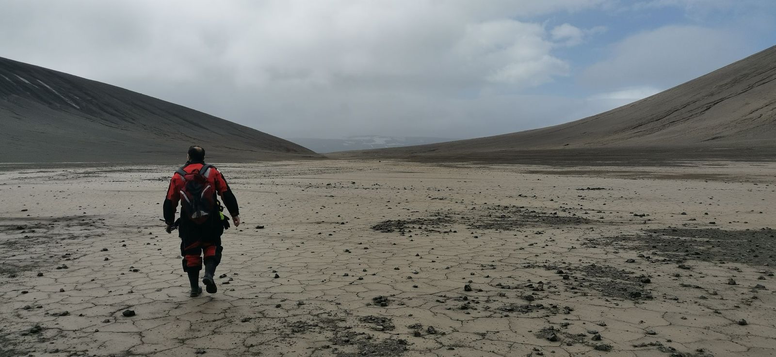 Investigadores de la Universidad de Jaén (UJA) en la Antártida.