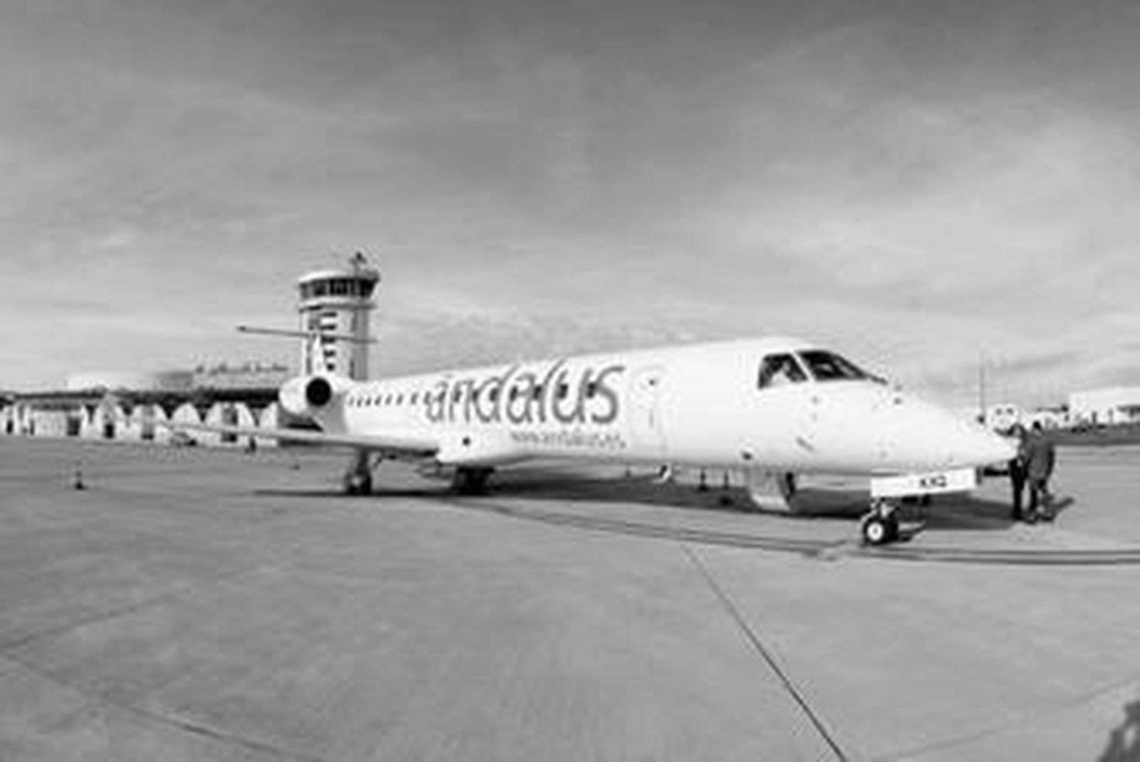 Modelo de avión que se empleará para los vuelos Gibraltar-Madrid.